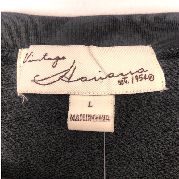 Vintage Havana Drop Shoulder Raglan Chunky Knit Sleeve Cozy Casual Pullover L - Picture 6 of 14